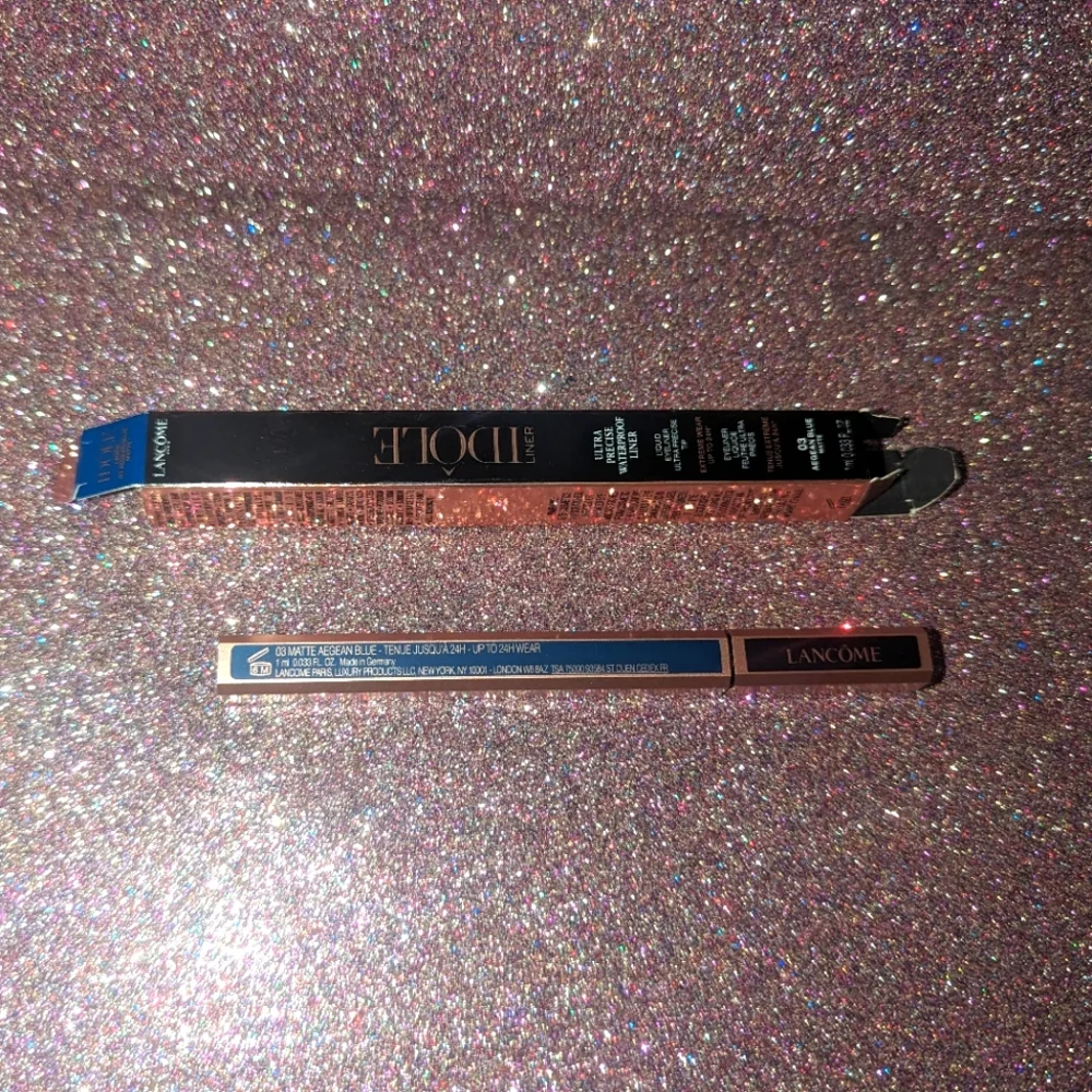 03 Aegean Blue Idole Ultra-Precise Felt Tip Waterproof Liquid Eyeliner Lancome
